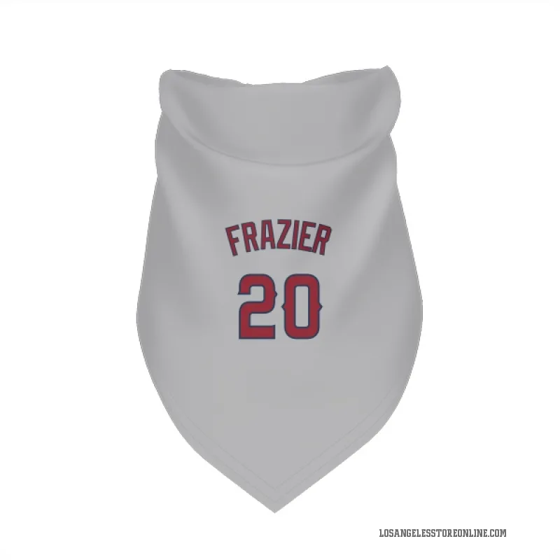 Adam Frazier  Gray Los Angeles Angels  Cat & Dog Pet Bandana