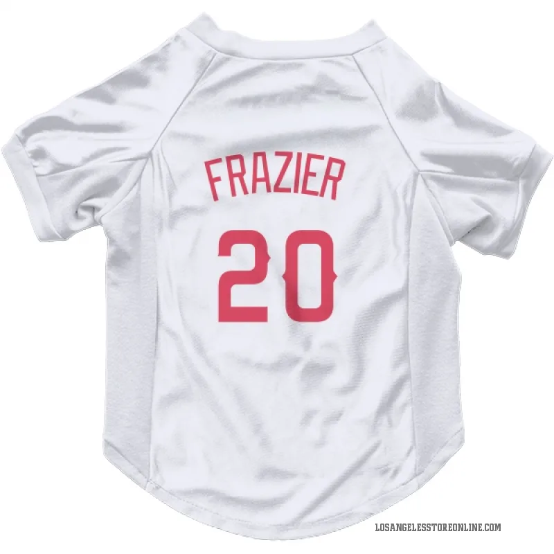 Adam Frazier  Navy Los Angeles Angels  Cat & Dog Pet Jersey