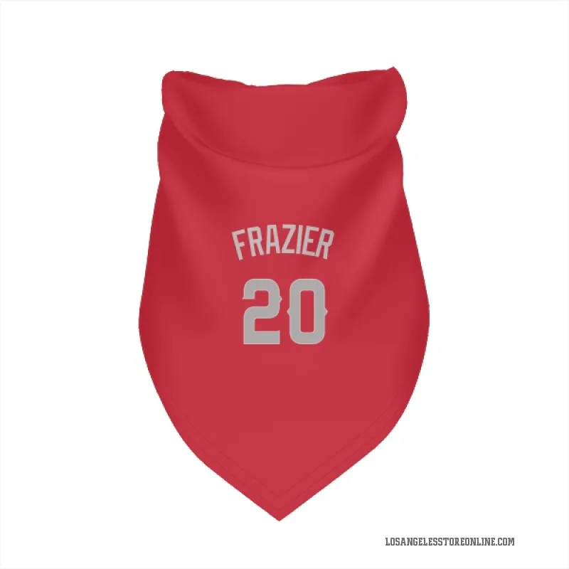 Adam Frazier  Red Los Angeles Angels  Gray Cat & Dog Pet Bandana