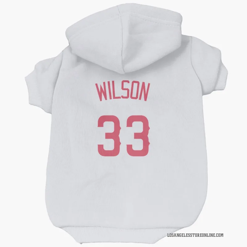 C.J. Wilson  Navy Los Angeles Angels  Cat & Dog Pet Hoodie