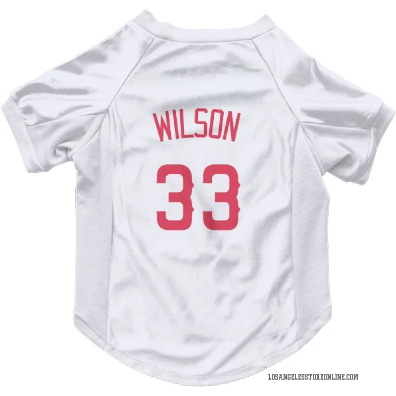 C.J. Wilson  Navy Los Angeles Angels  Cat & Dog Pet Jersey