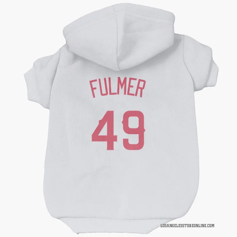 Carson Fulmer  Navy Los Angeles Angels  Cat & Dog Pet Hoodie