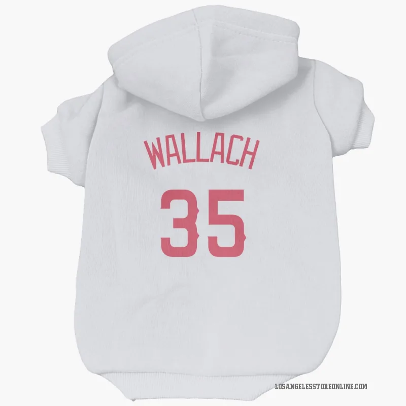 Chad Wallach  Navy Los Angeles Angels  Cat & Dog Pet Hoodie
