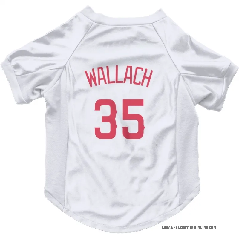 Chad Wallach  Navy Los Angeles Angels  Cat & Dog Pet Jersey