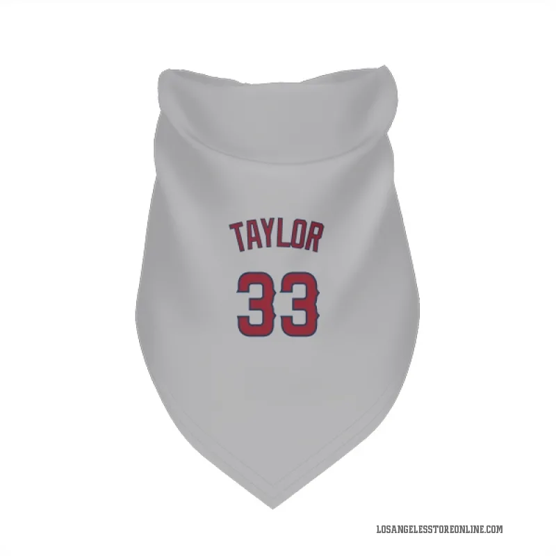 Chris Taylor  Gray Los Angeles Angels  Cat & Dog Pet Bandana