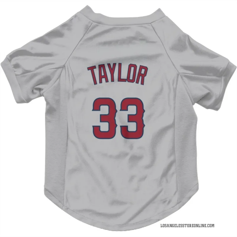 Chris Taylor  Gray Los Angeles Angels  Cat & Dog Pet Jersey