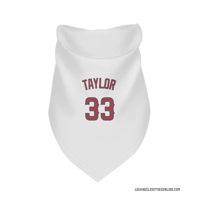 Chris Taylor  White Los Angeles Angels  Cat & Dog Pet Bandana