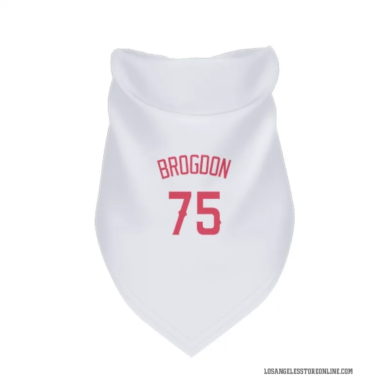 Connor Brogdon  Navy Los Angeles Angels  Cat & Dog Pet Bandana