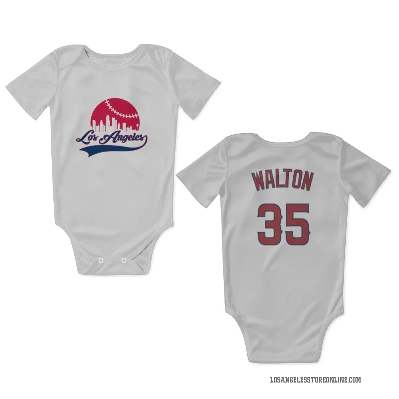 Donovan Walton  White Los Angeles Angels  Newborn & Infant Bodysuit