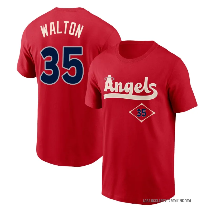 Donovan Walton Youth Red Los Angeles Angels 2022 City Connect T-Shirt
