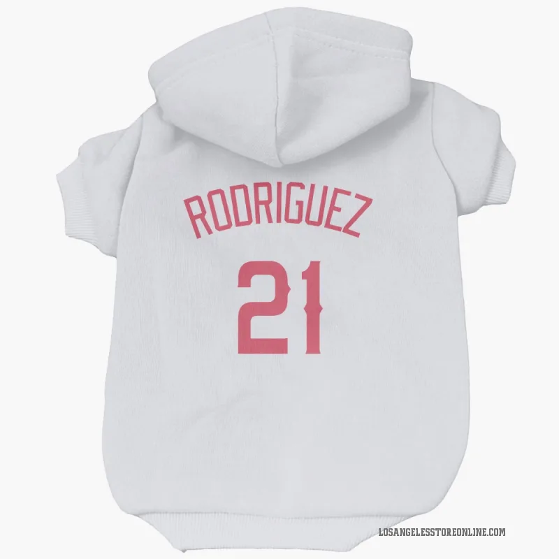 Grayson Rodriguez  Navy Los Angeles Angels  Cat & Dog Pet Hoodie
