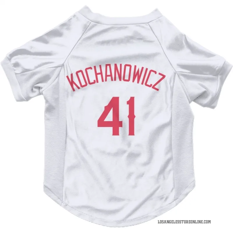 Jack Kochanowicz  Navy Los Angeles Angels  Cat & Dog Pet Jersey
