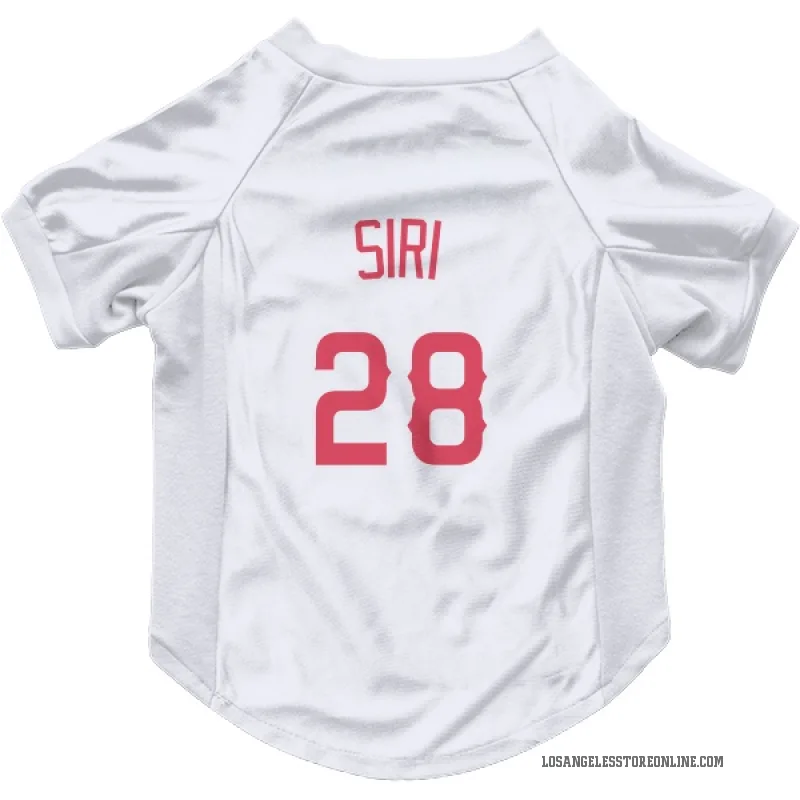 Jose Siri  Navy Los Angeles Angels  Cat & Dog Pet Jersey