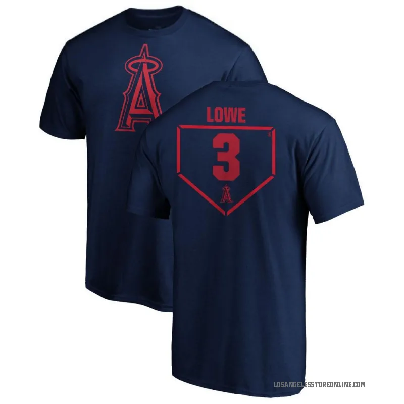 Josh Lowe Men's Navy Los Angeles Angels RBI T-Shirt -