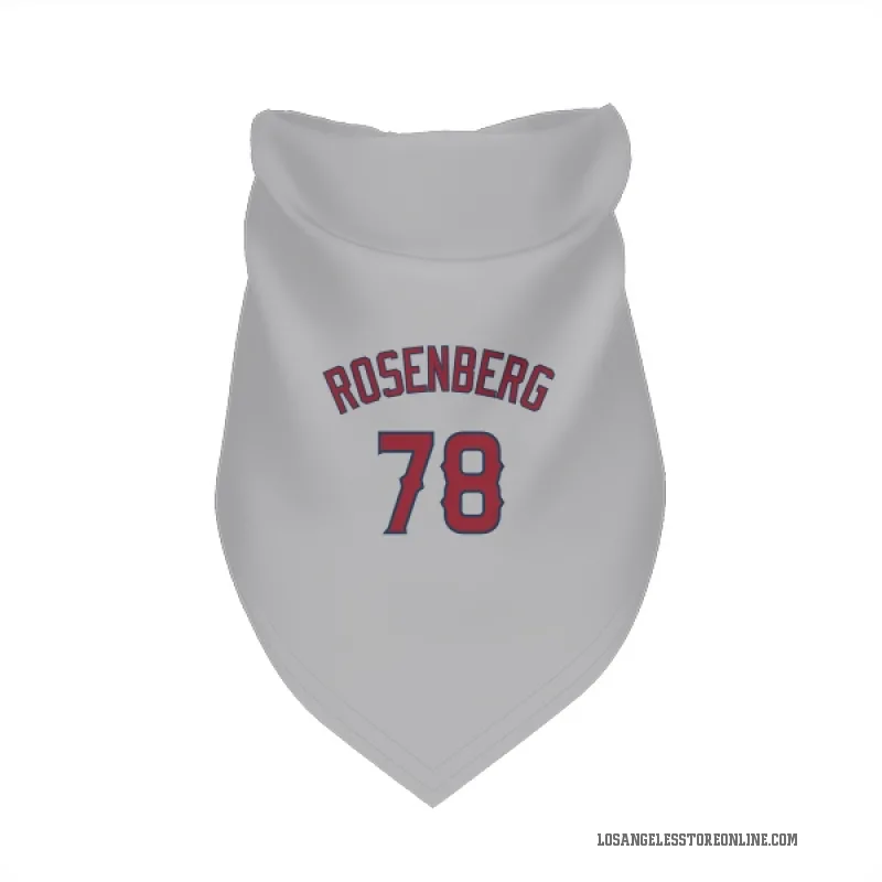 Kenny Rosenberg  Gray Los Angeles Angels  Cat & Dog Pet Bandana