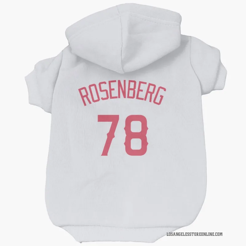 Kenny Rosenberg  Navy Los Angeles Angels  Cat & Dog Pet Hoodie