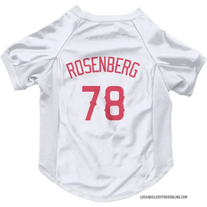 Kenny Rosenberg  Navy Los Angeles Angels  Cat & Dog Pet Jersey