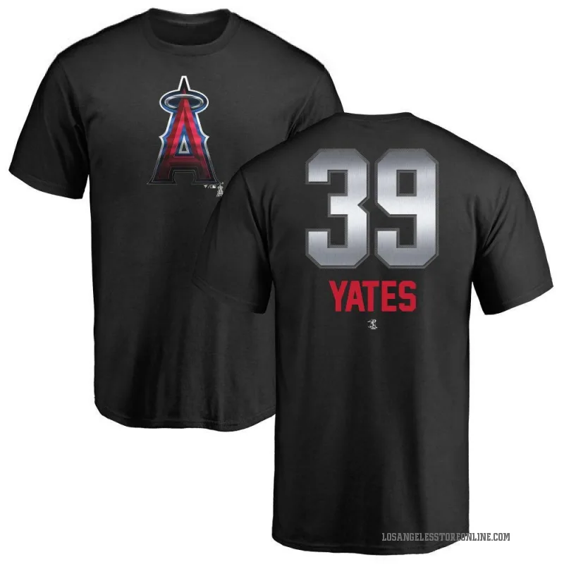 Kirby Yates Youth Black Los Angeles Angels Midnight Mascot T-Shirt -