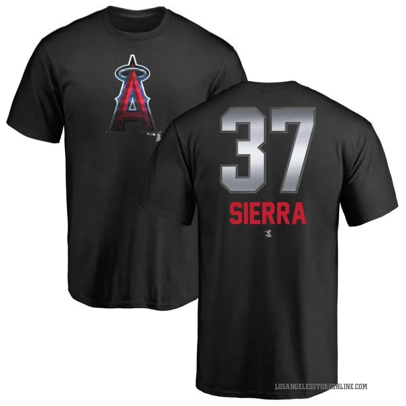 Magneuris Sierra Youth Black Los Angeles Angels Midnight Mascot T-Shirt -