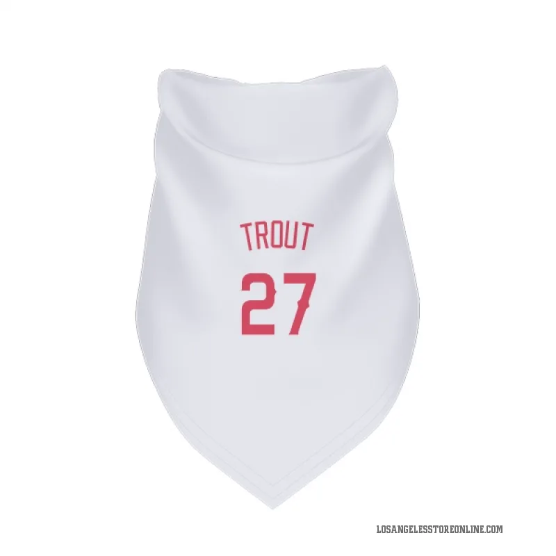 Mike Trout Navy Los Angeles Angels Cat & Dog Pet Bandana