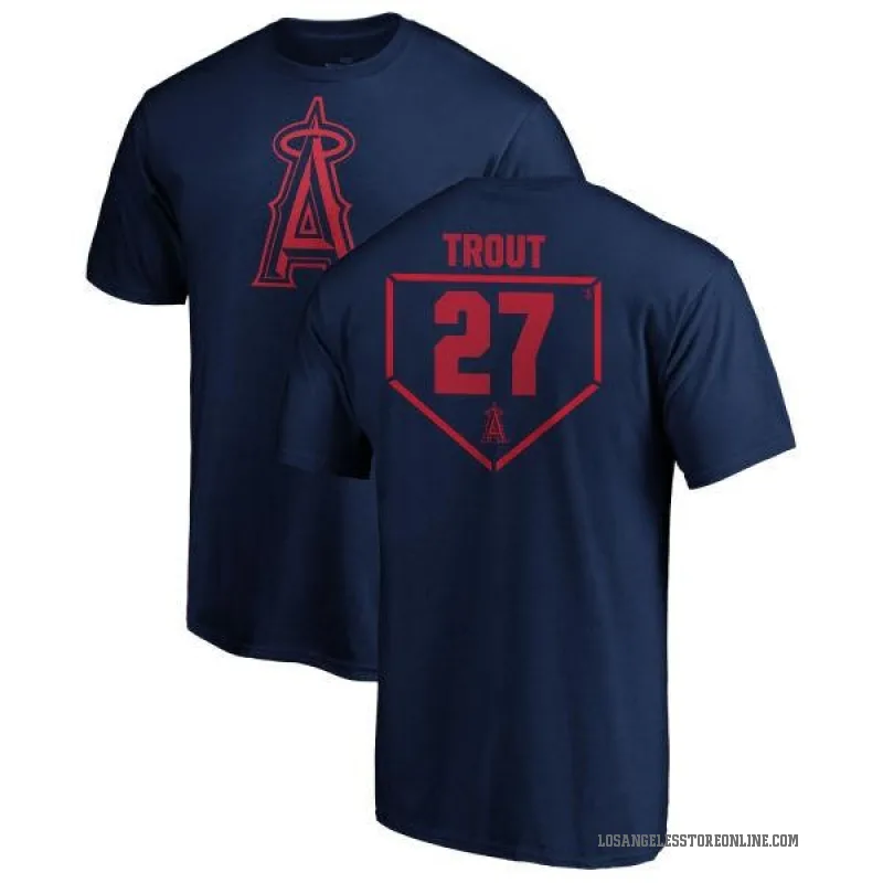 Mike Trout Youth Navy Los Angeles Angels RBI T-Shirt -