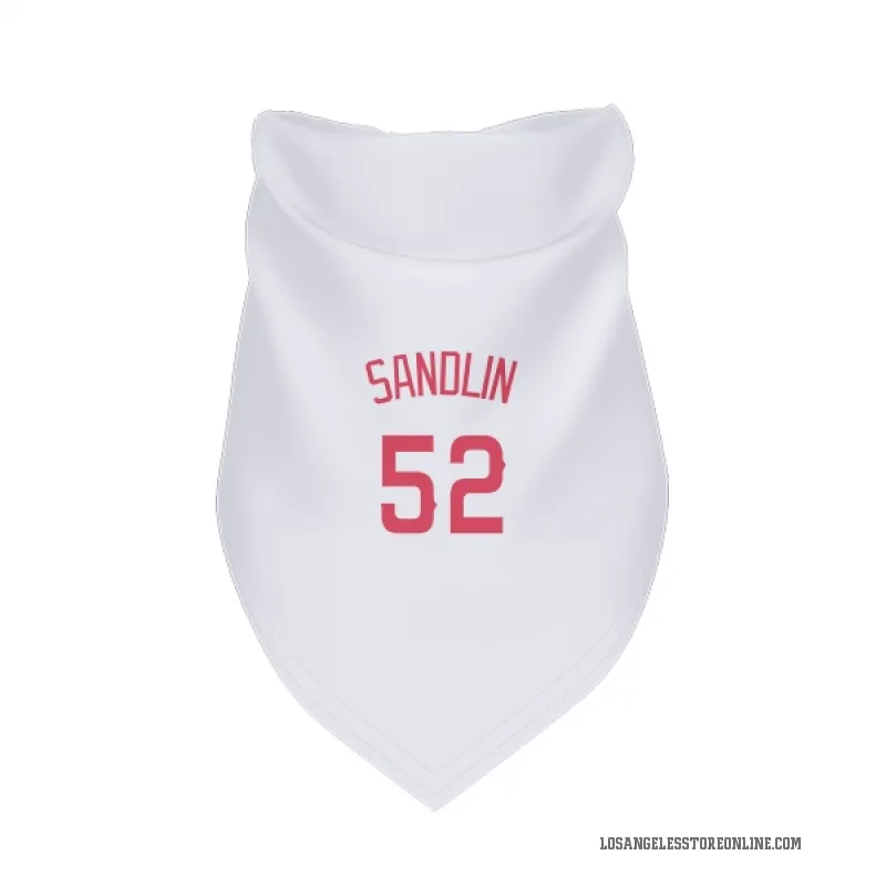 Nick Sandlin  Navy Los Angeles Angels  Cat & Dog Pet Bandana
