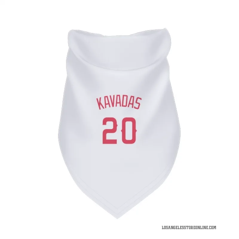 Niko Kavadas  Navy Los Angeles Angels  Cat & Dog Pet Bandana