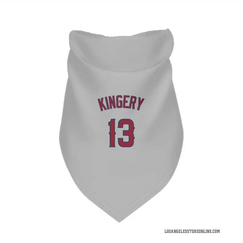 Scott Kingery  Gray Los Angeles Angels  Cat & Dog Pet Bandana