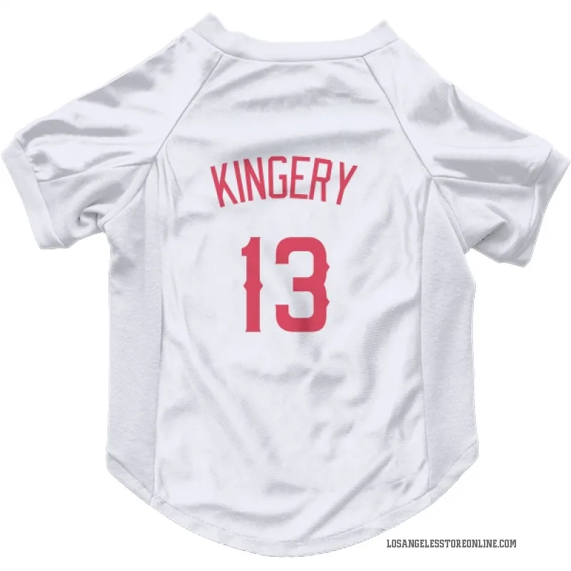 Scott Kingery  Navy Los Angeles Angels  Cat & Dog Pet Jersey