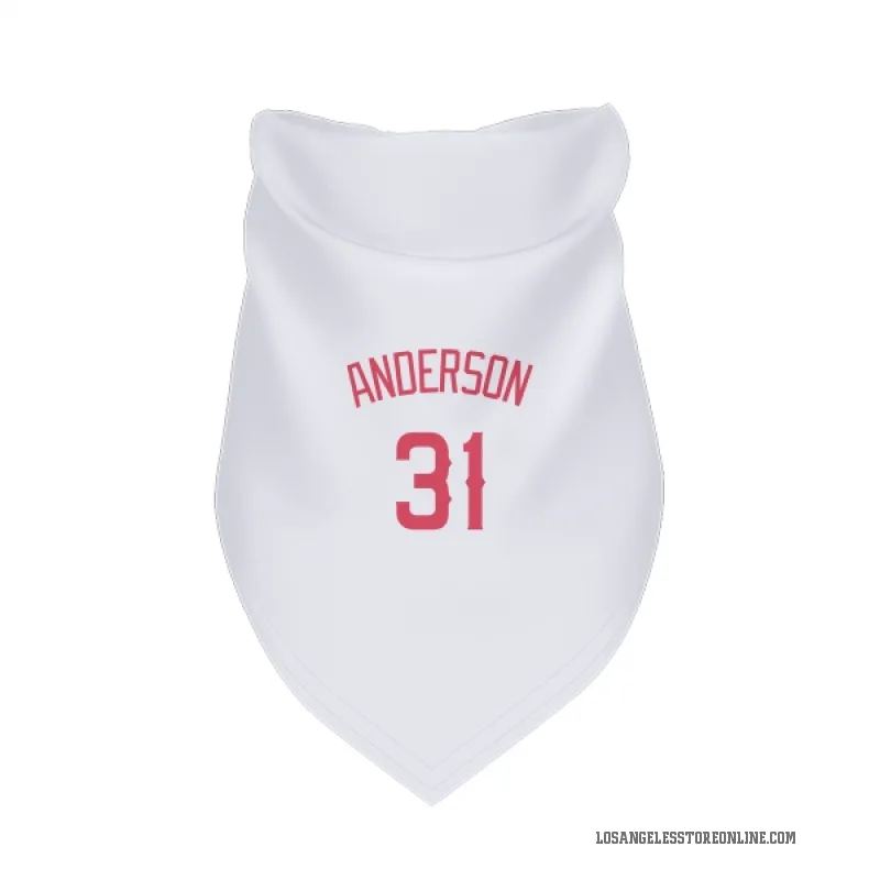 Tyler Anderson  Navy Los Angeles Angels  Cat & Dog Pet Bandana