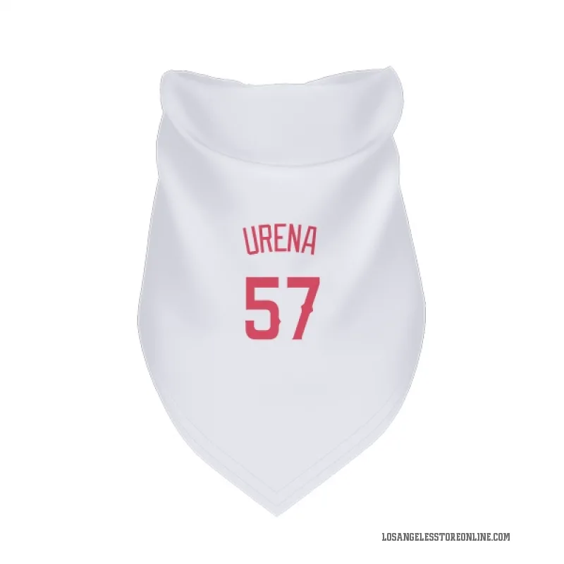 Walbert Urena  Navy Los Angeles Angels  Cat & Dog Pet Bandana