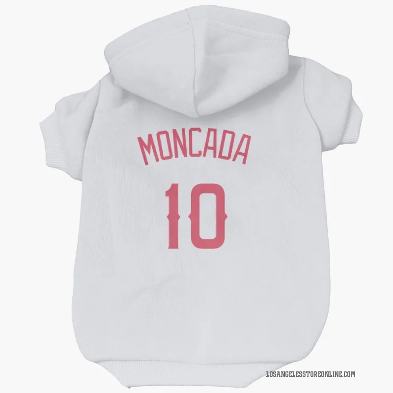 Yoan Moncada  Navy Los Angeles Angels  Cat & Dog Pet Hoodie