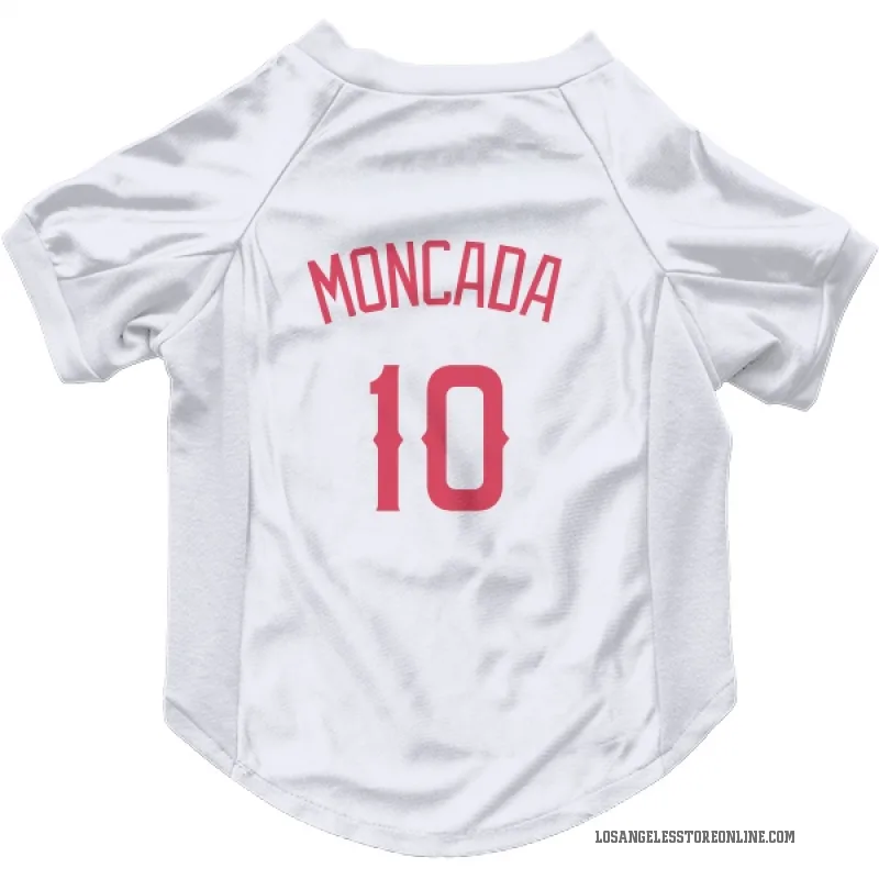 Yoan Moncada  Navy Los Angeles Angels  Cat & Dog Pet Jersey