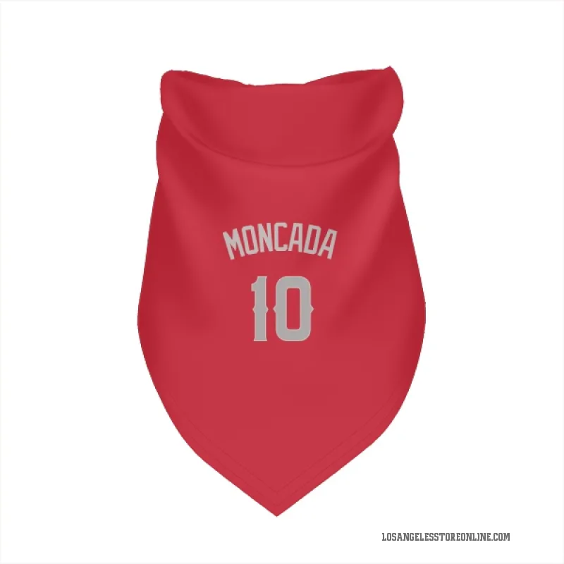 Yoan Moncada  Red Los Angeles Angels  Gray Cat & Dog Pet Bandana